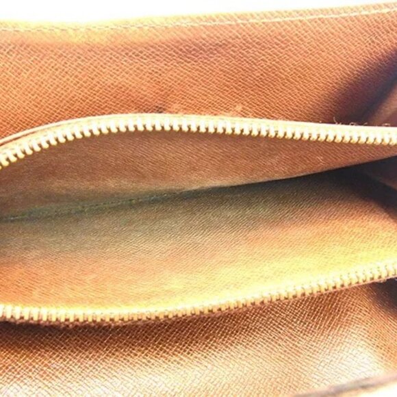 Louis Vuitton Wallet Purse Monogram Brown Woman unisex Authentic Used - Picture 3 of 12